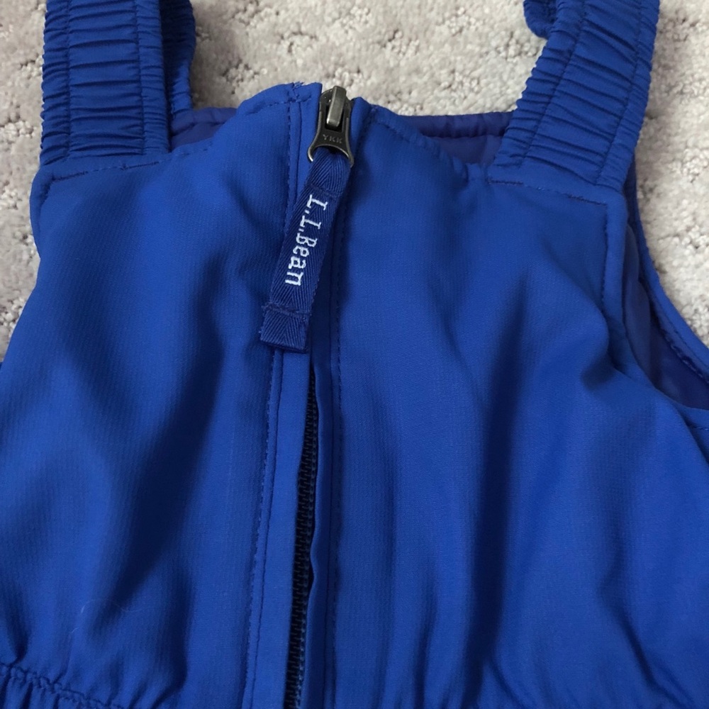 L.L. Bean snow bib 4t